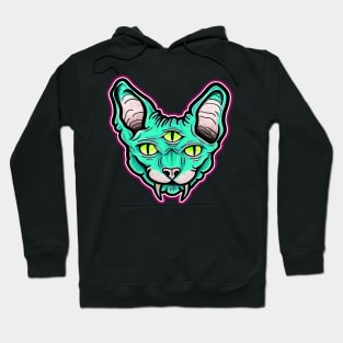 Sphynx cat minds eye Hoodie